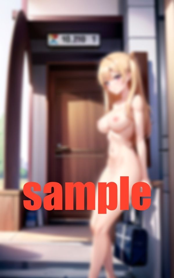 サンプル画像4:スクバは持ったのに服着るの忘れちゃった(あまあまくん) [d_373408]