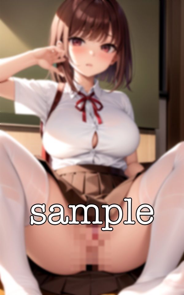 サンプル画像5:売春援交JK！身体だけは一流巨乳で借金返済のために援交・・・先生たち全員から2万円をもらう美少女(高級クラブ同人) [d_373445]