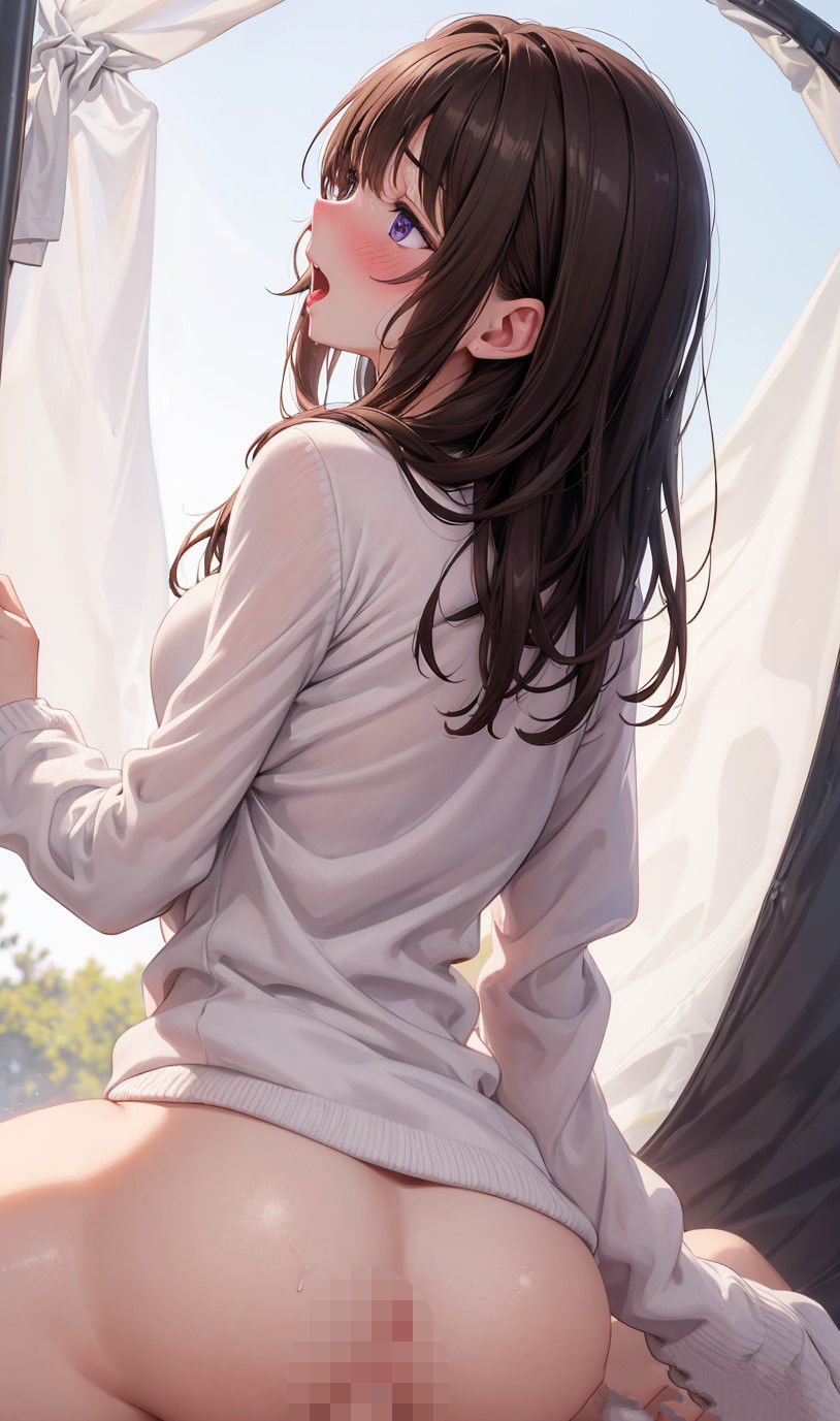 サンプル画像1:密かな欲望が燃えるテントキャンプ(Ai-lab) [d_373493]