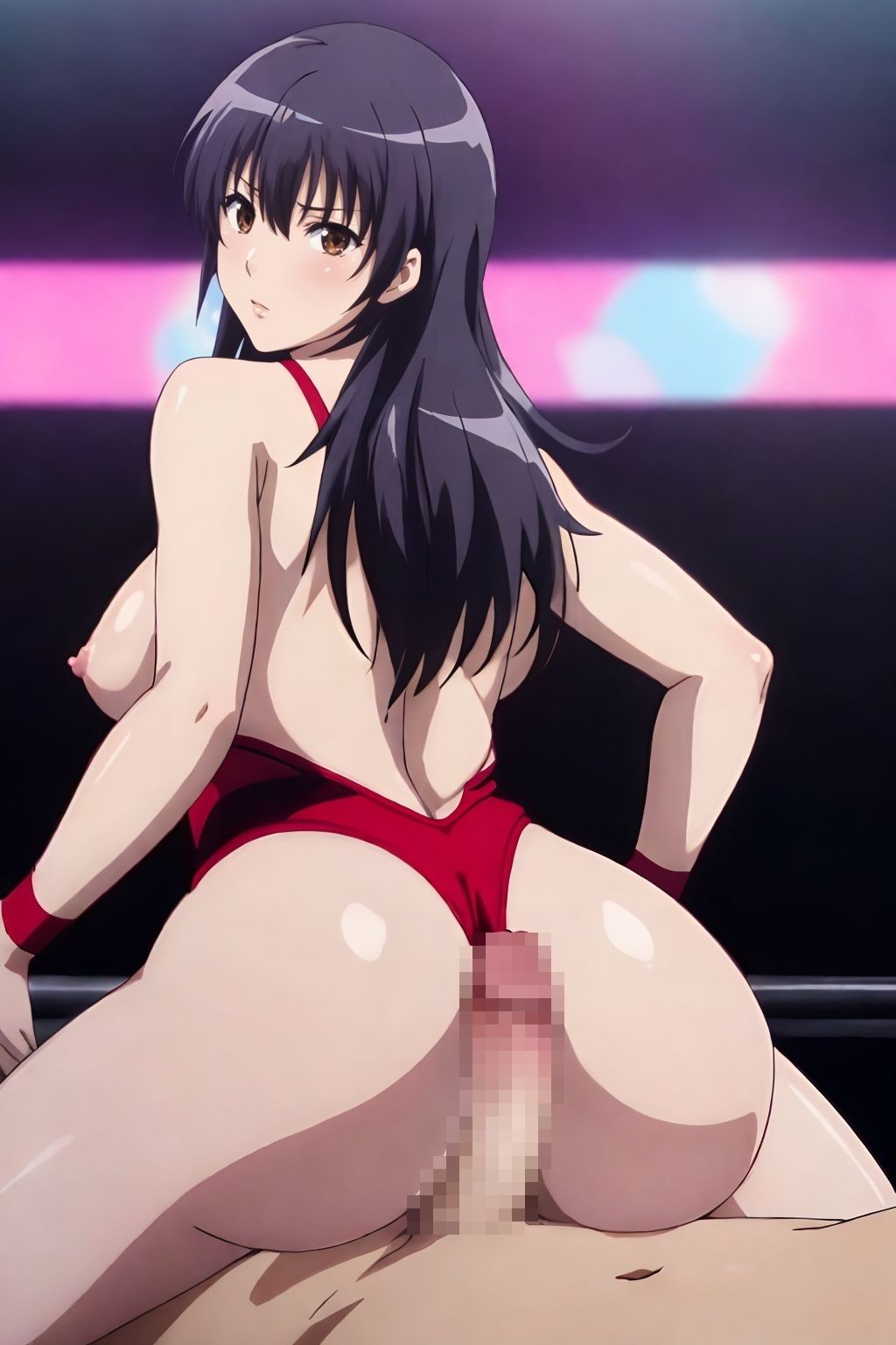 サンプル画像3:BREKINTAMA DOWN 荻◯さくらがリングでボコりまくる(ゆうひんきょく) [d_373501]