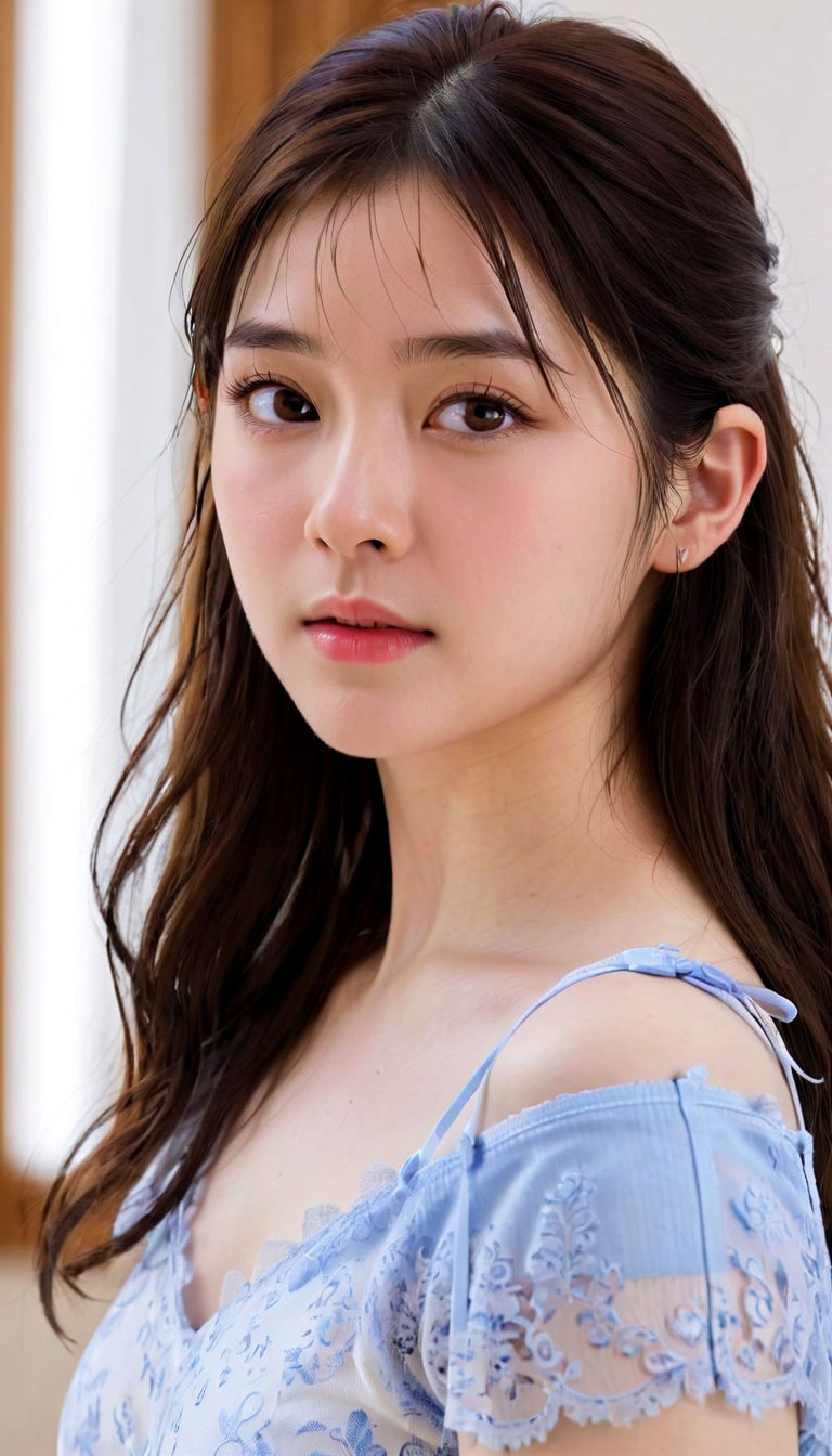 サンプル画像2:流出！芹澤 優ヘアヌード写真集:美女カタログ39(ゆるふわAI) [d_373508]