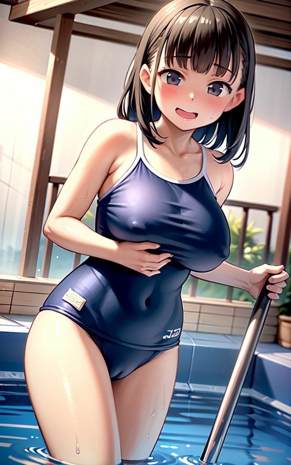 サンプル画像3:スク水をむきむきしちゃって強●中出し(やらシコ) [d_373605]