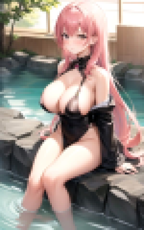 サンプル画像2:巨乳温泉(にゃんにゃんなび) [d_373606]