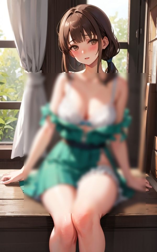 サンプル画像1:経験なくても嫌じゃないですか？(ひと夏の恋) [d_373632]