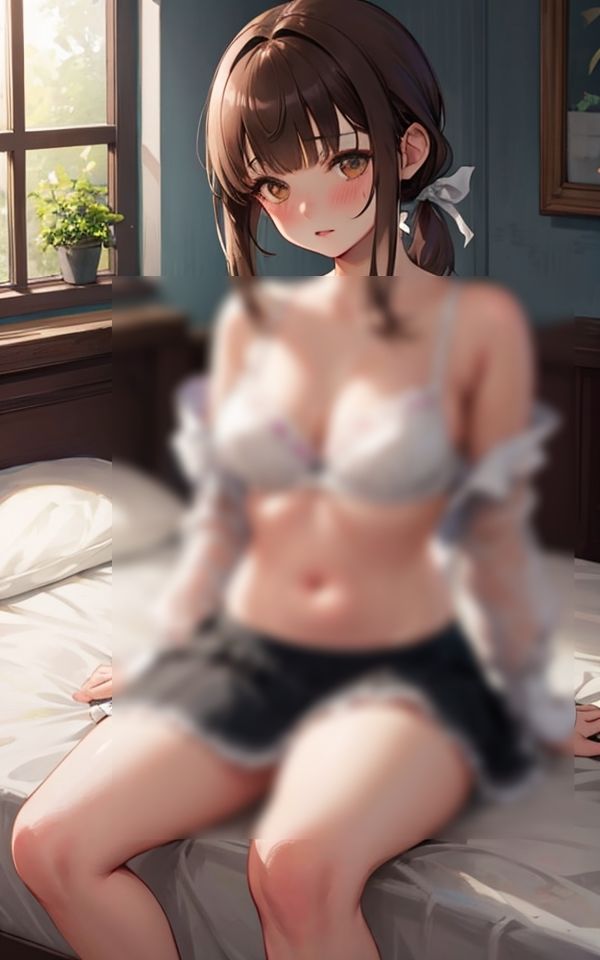 サンプル画像2:経験なくても嫌じゃないですか？(ひと夏の恋) [d_373632]