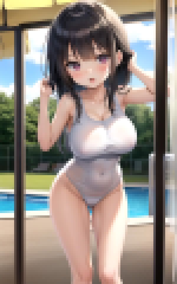 水泳部の先輩が誘惑してきますのサンプル画像 6