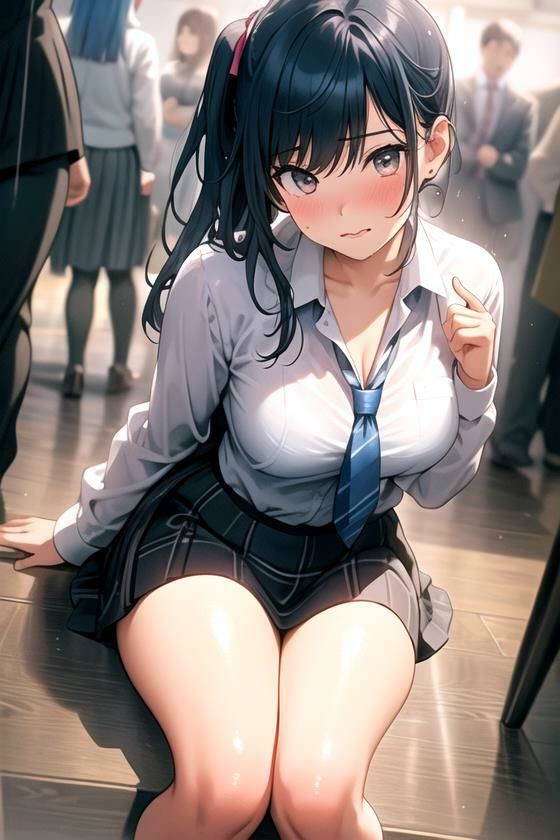 サンプル画像2:【欲望の教室】 誰かに見られてもいい… 広がる欲望 たがが外れた僕らは 求めあい続けた ＃6(娘たちの素肌) [d_373682]