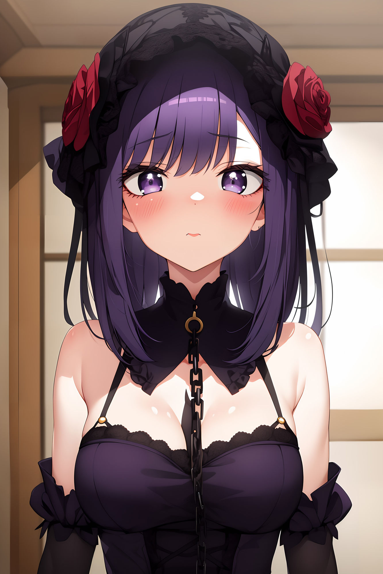 サンプル画像1:着せ替え人形があなたを誘惑(AIルーム) [d_373692]