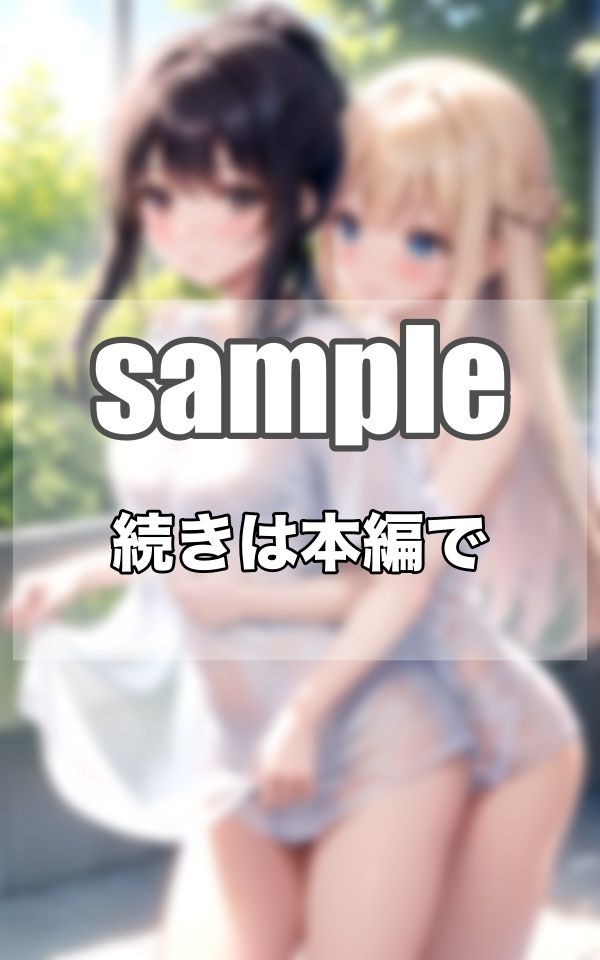 サンプル画像1:私たちはずっと仲良し…本当は大好きでした…(妄想-LABO) [d_373748]