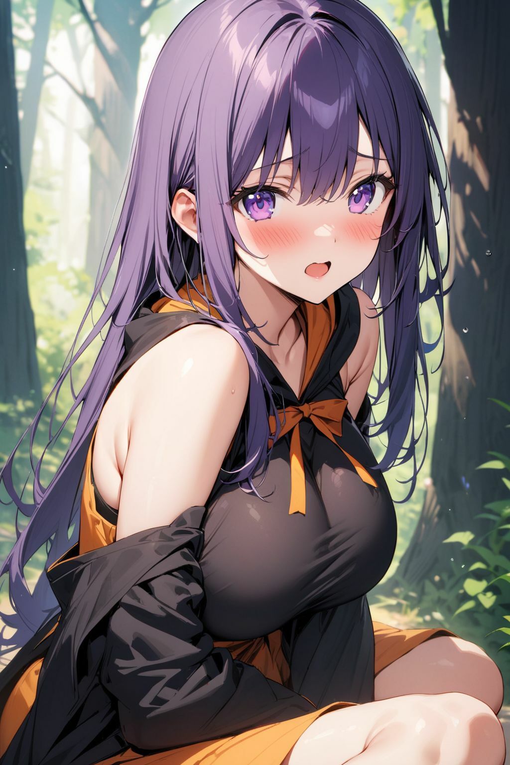 サンプル画像1:魔法使いのHな回復方法(肉欲の園) [d_373825]