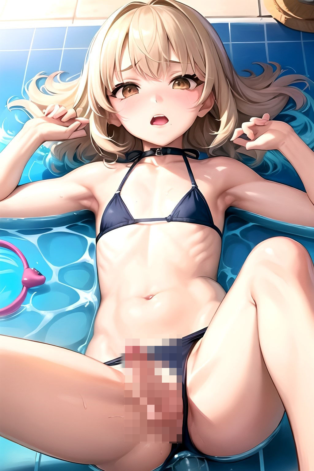 淫行教師のパパ活日記 男の娘しか愛せない 小さめビキニ編のサンプル画像 6