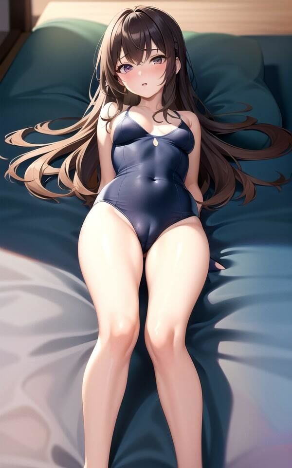 サンプル画像2:スク水特集 AI美女写真集(AIkuma) [d_373876]