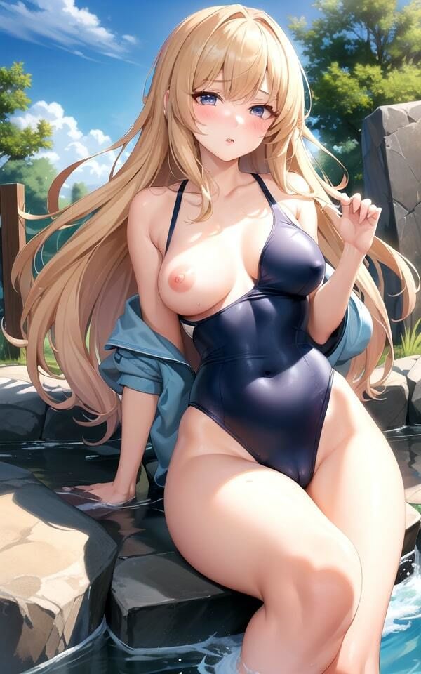 サンプル画像3:スク水特集 AI美女写真集(AIkuma) [d_373876]