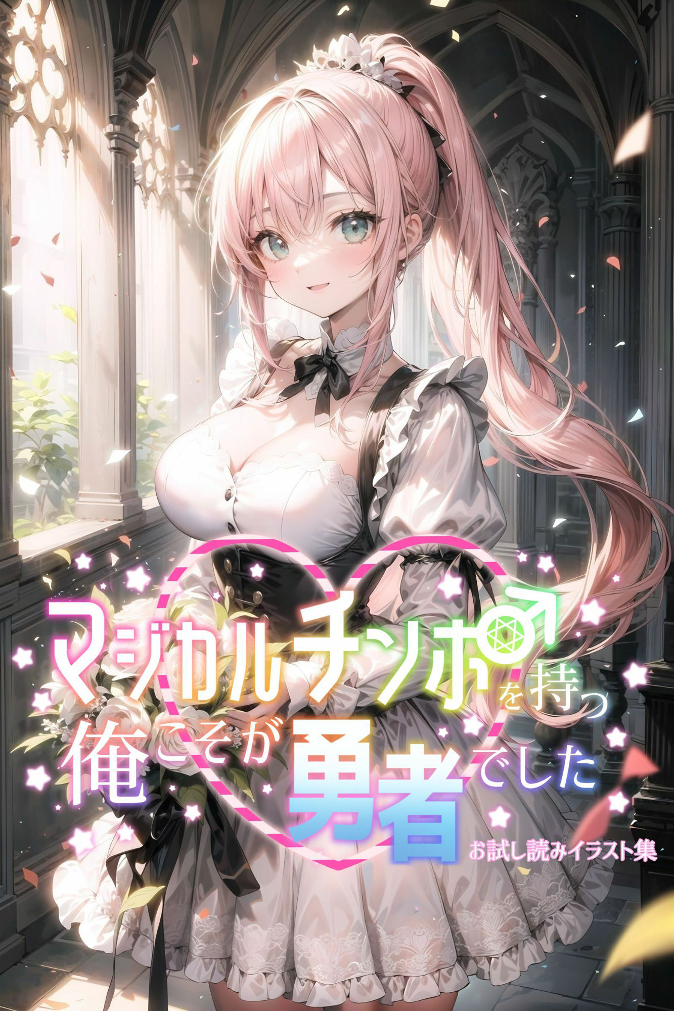 サンプル画像1:マジカルチンポを持つ俺こそが勇者でした お試し読みイラスト集(花蜜茶) [d_373899]