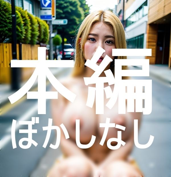 サンプル画像3:金髪巨乳帰国子女の見せたがりな街角ビッチスタイル(SUZUKI) [d_373909]