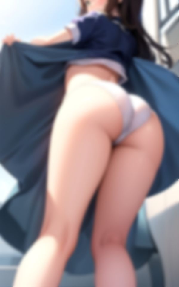 サンプル画像1:美尻を見せつけて誘惑してくる部活の先輩147枚(kawaii美女LABO) [d_373917]