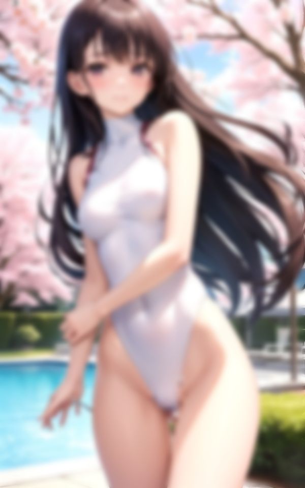 サンプル画像5:春のプールで僕を誘惑してくる水泳部のエッチな先輩(おやすみOLちゃん) [d_373918]