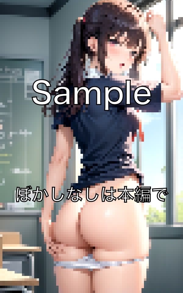 サンプル画像2:脱ぎかけのおパンティー巨乳女子◯生VER.01(Dream Pixels) [d_373931]