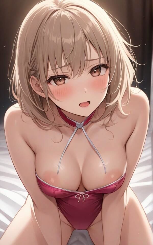 サンプル画像1:魅惑のズレたレオタード 恥ずかしいけど、エッチな気分になるね！(妖艶なボディ) [d_374007]