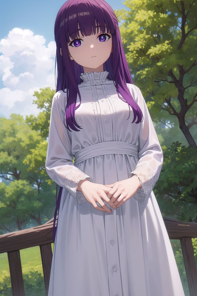 サンプル画像1:脱衣のフェルン(おニューラルネットワークス) [d_374019]