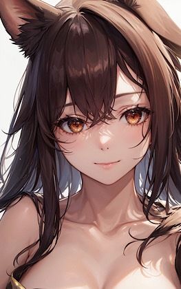 サンプル画像2:上目遣いでおすわり 犬っ娘と交わりました(ますたーど) [d_374024]