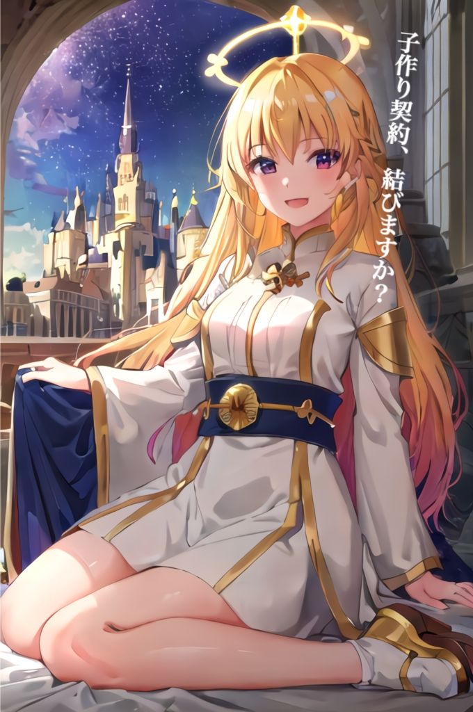 サンプル画像1:天使の子作り(金のオノAIゴールドバンク) [d_374038]