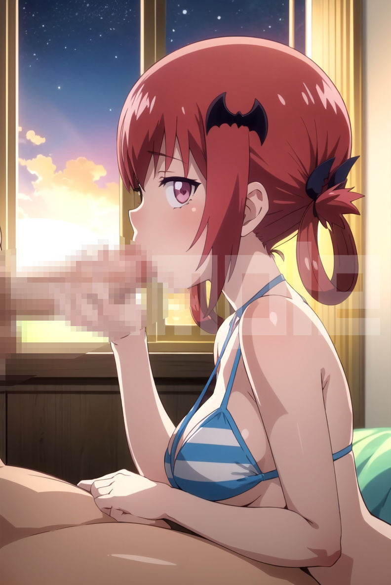 サンプル画像5:サターニャの夜伽 水着接待編(排便量管理人) [d_374148]