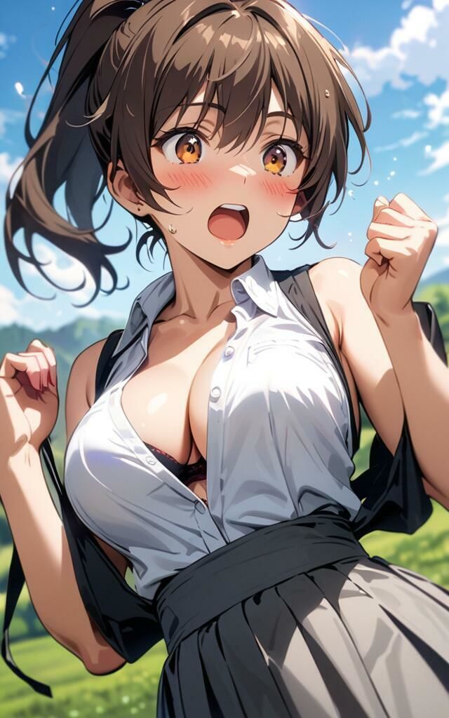 サンプル画像1:成長した可愛い幼馴染 我慢できずにどこでもやってしまった(AIR) [d_374210]