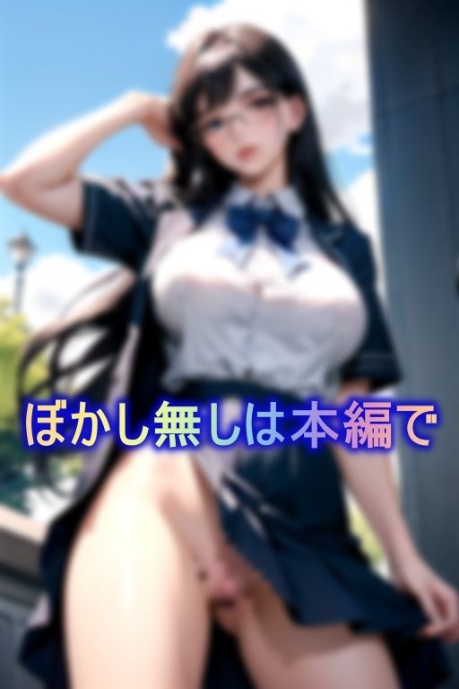 サンプル画像5:服の上からでもわかるムチムチ爆乳の地味眼鏡ヲタクJKに告られ、処女から淫乱メスに開発していった思い出(炒飯定食) [d_374215]
