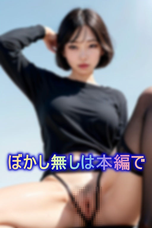 サンプル画像1:良妻の顔に隠れたメスの貌(AI美女らぼ) [d_374222]