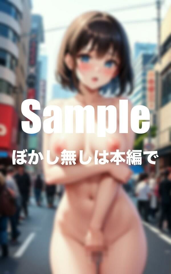 サンプル画像1:服を着てくるの忘れた美女(あまあま開脚) [d_374224]