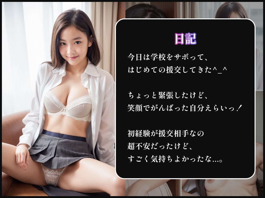 サンプル画像4:リアル女子校生の初援交II(美女紹介所) [d_374235]