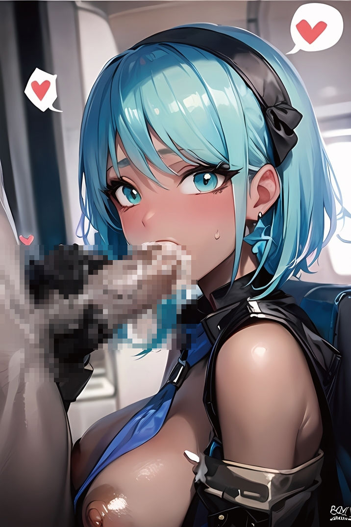 サンプル画像5:※枚数増量！【R18】MIX GIRLS 5 黒ギャル＆白ギャル航空、ご奉仕フライトへようこそ(Yuri – AI Creator) [d_374248]