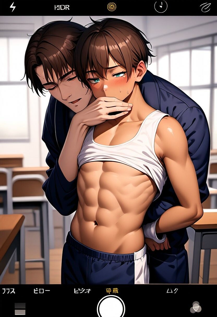 サンプル画像2:「クロロホルムで催●拘束」巨根メス男子にアナル本番で中出し！（500枚）(絵師まだら) [d_374251]