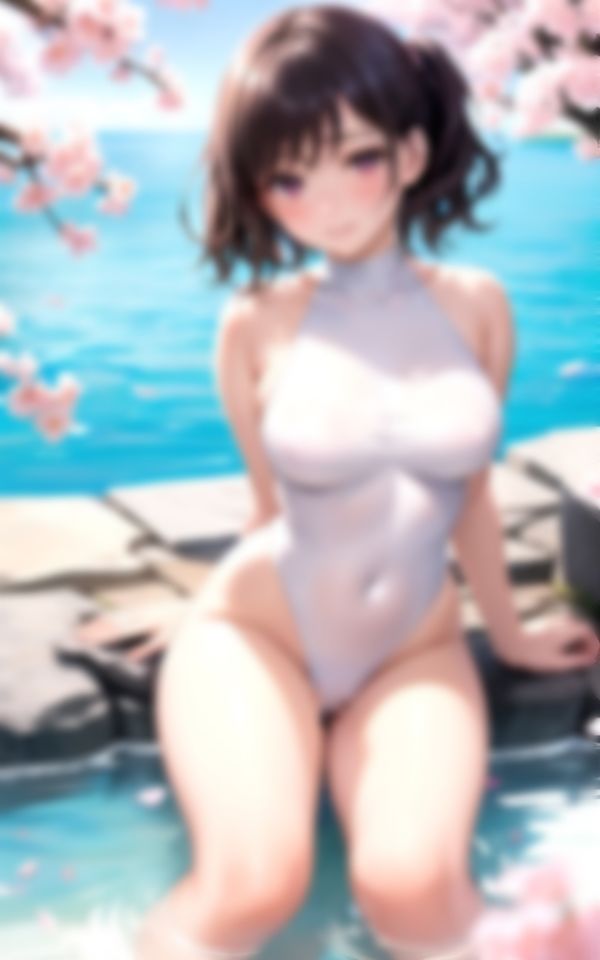 サンプル画像3:水泳部の新人部員はとってもエッチな巨乳美女(I LOVE AI) [d_374271]