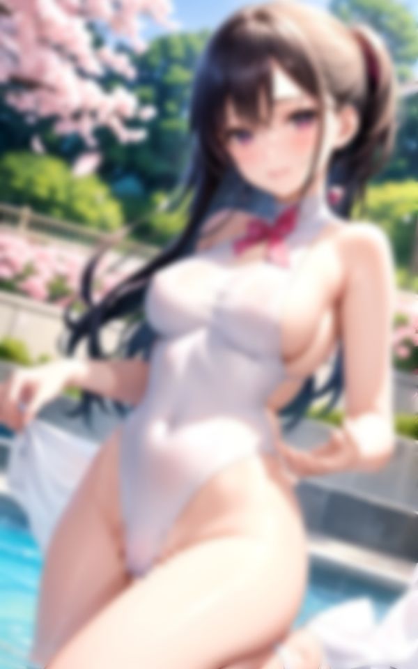 サンプル画像6:水泳部の新人部員はとってもエッチな巨乳美女(I LOVE AI) [d_374271]