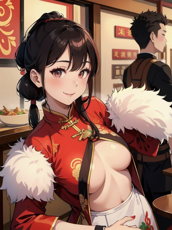 サンプル画像2:近所の町中華に毎日出没するつまみ食い看板娘(ダイユー) [d_374360]