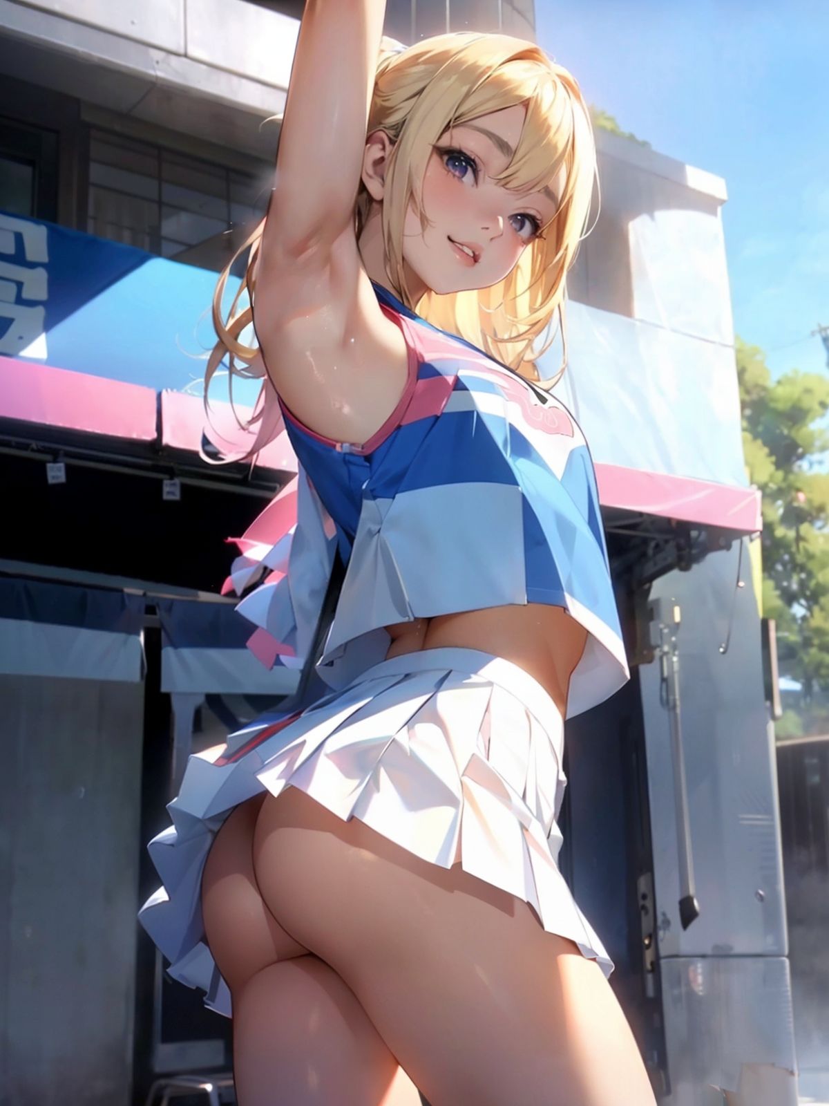 サンプル画像1:妄想アスリートNo.2 100％チアリーダー(257creater) [d_374376]