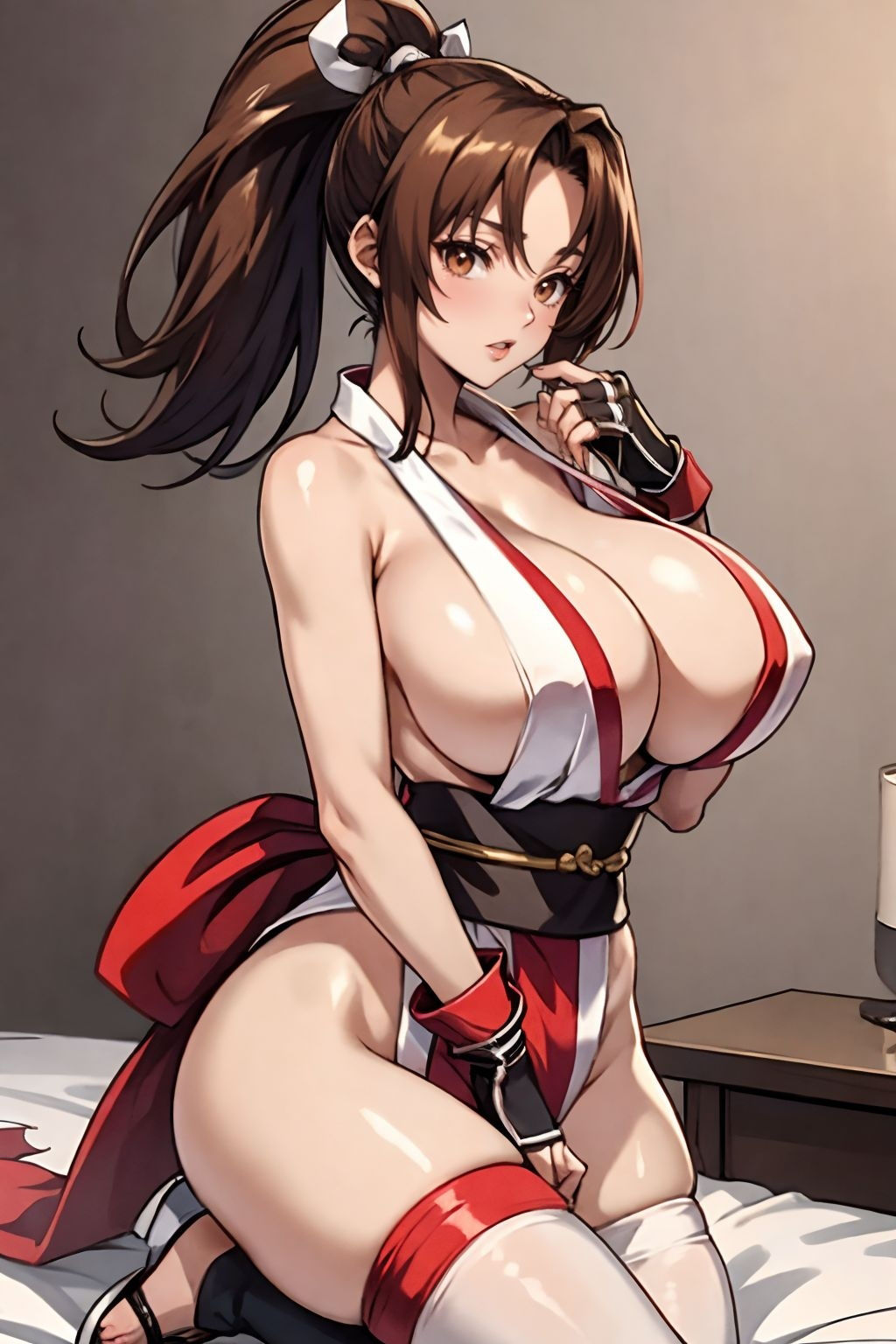 サンプル画像1:STREET PLAYER 不知◯舞(AI破壊神) [d_374407]