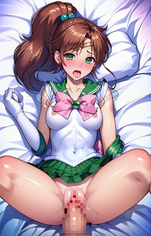 サンプル画像1:セーラー戦士のHな姿に興奮して、思わず手が息子へ(Animan) [d_374419]