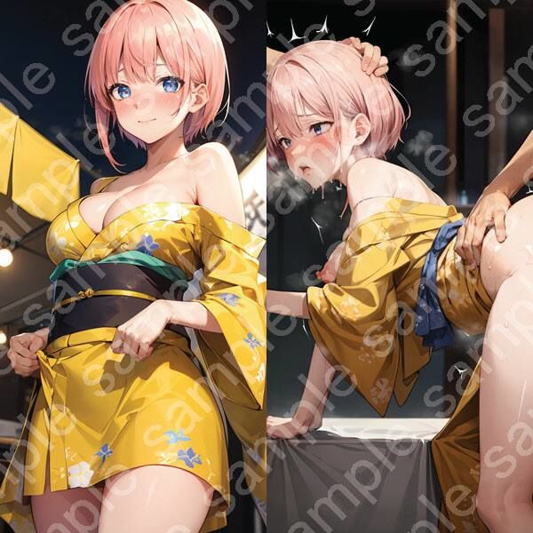 サンプル画像2:【五◯分の◯嫁No.004】tsuna CGイラスト集(つな) [d_374565]