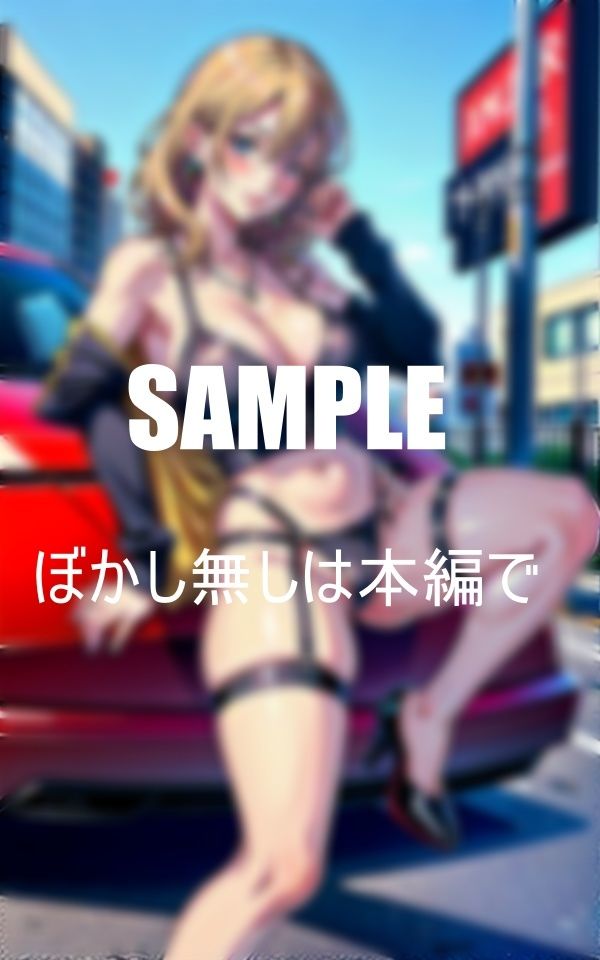 サンプル画像2:淫乱過ぎるガーターベルトランジェリー熟女たち街に出て手当たり次第に男を誘惑ビンビンなチ〇ポを貪る(Yサークル) [d_374605]