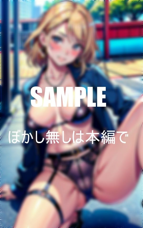 サンプル画像1:超いやらしぃ〜ガーターベルト熟女たち童貞の若くて元気なビンビンチ〇ポを入れたくて街で若い男を誘惑童貞狩り(Yサークル) [d_374622]