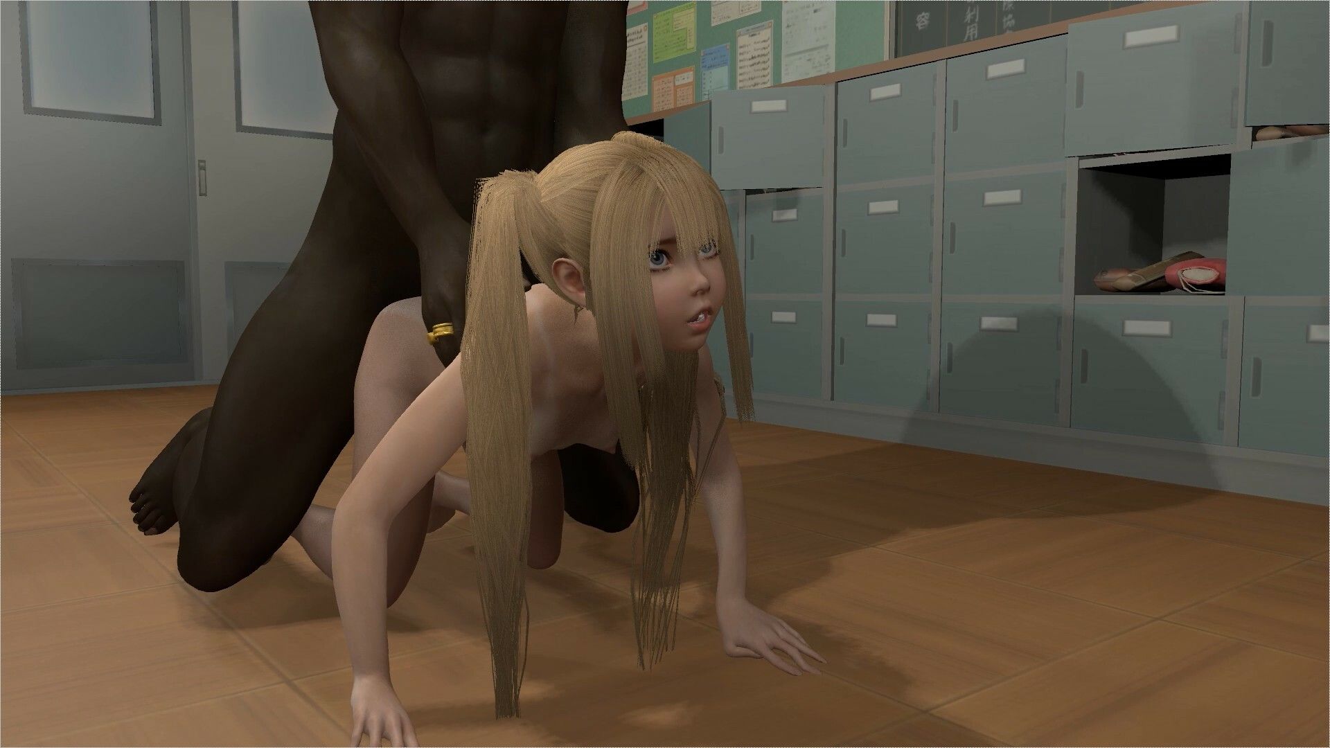 サンプル画像3:【ROML058】白人女性と黒人男性のセックス2「ローリーシリーズ」(ローズ志向) [d_374665]