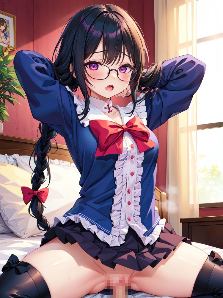 サンプル画像4:黒髪魔法少女の淫らな変態性欲(シークレットアナザーメン) [d_374694]