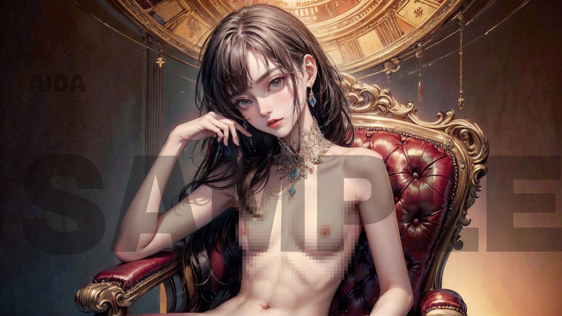 サンプル画像2:感動 AIアート美女写真集 vol 6(AIDA) [d_374762]