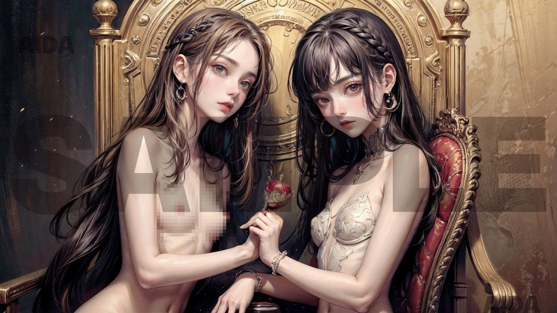 サンプル画像3:感動 AIアート美女写真集 vol 6(AIDA) [d_374762]