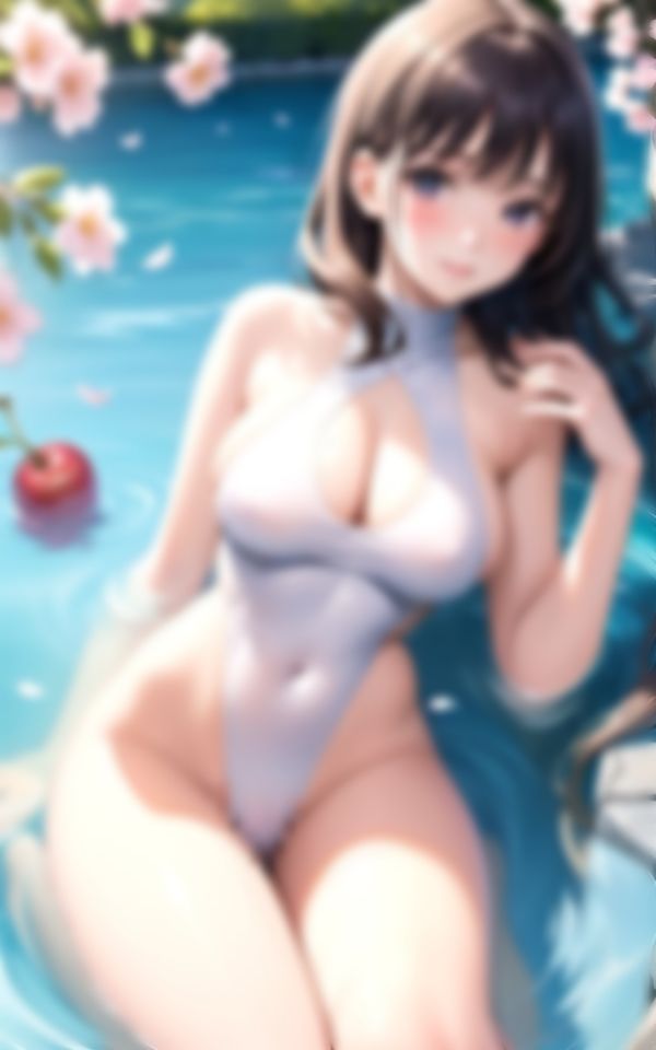 サンプル画像4:魅惑のスタイルで視線を一人占めする憧れの水泳部の先輩(えいあいレボ) [d_374777]