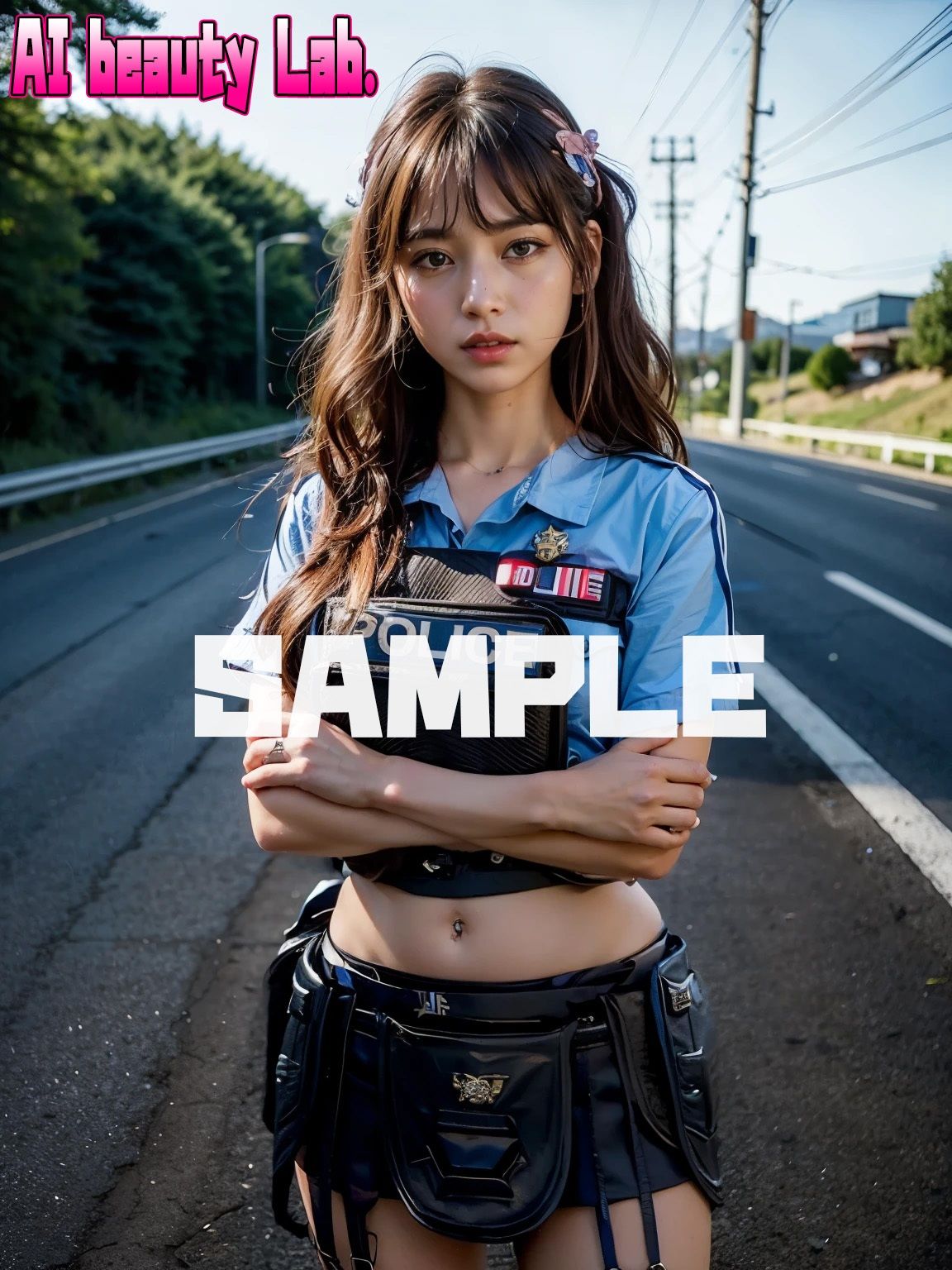 サンプル画像1:働くお姉さん達(AI beauty Lab.) [d_374788]