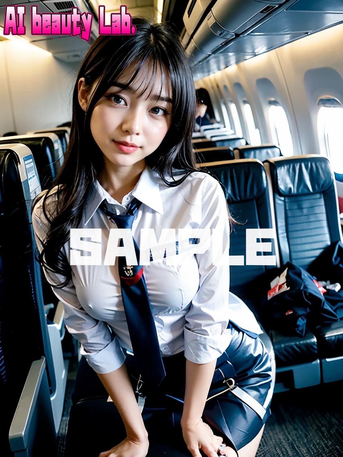 サンプル画像5:働くお姉さん達(AI beauty Lab.) [d_374788]